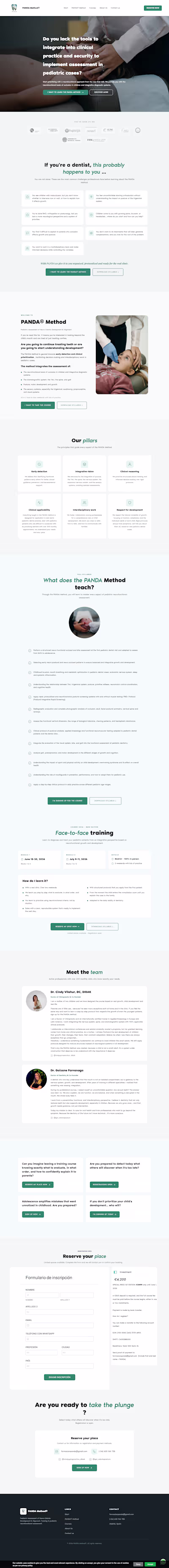 Zoho site design for a