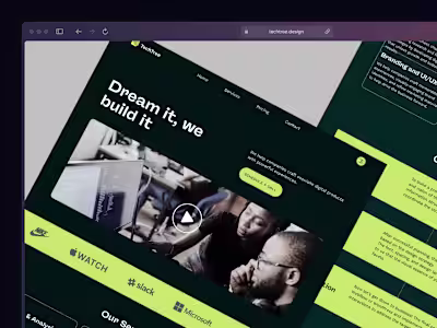 👨🏾‍💻TechTree: Agency Website