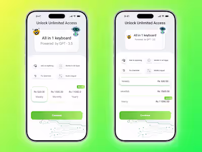 Premium UI – In-App Purchase