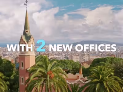Flashy video showcasing new offices