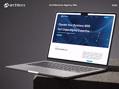 Architecture Agency Site - Archtexx