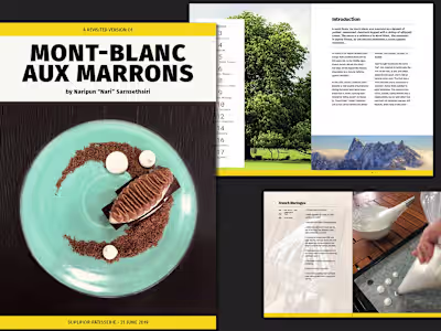 Print Design. Cook Book.