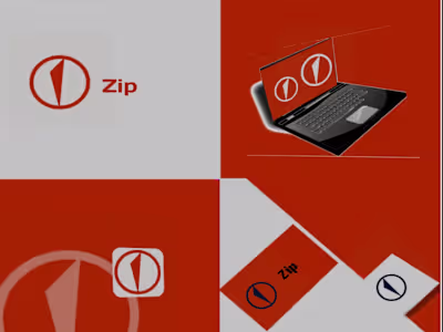 Zip logo design