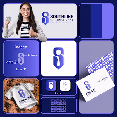 Logo Design for a Recruitment Company (Un-used)