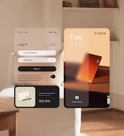 Card Zone - Onboarding Screen