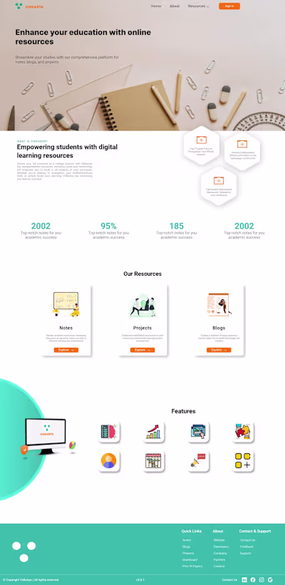 Vidkarya (MERN Stack Website)