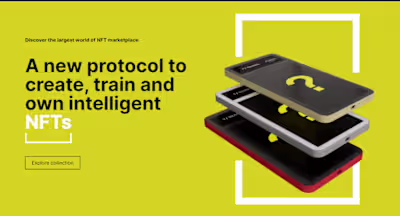 Frame - A protocol to create, train and own intelligent NFTs