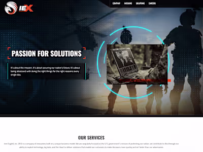 Iron Eagle X Website