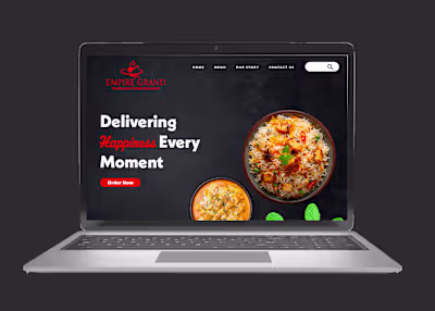  Brand Identity & Website Design for  Multicuisine Restaurant