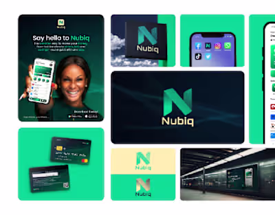 Design For Fintech Brand (Nubiq)