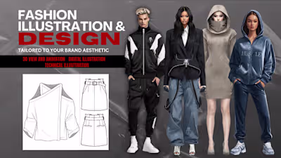 Fashion Illustration | Streetwear & Luxury