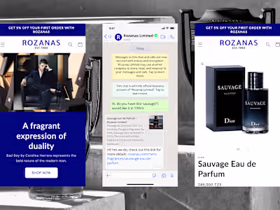E-Commerce Website & Brand Design – Rozanas