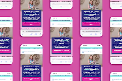 Kajabi Website Design for Sailynn, Fun Business Coach + Spea...