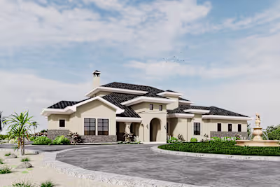 Conceptual Design Phase - 5 Bedroom Bath House