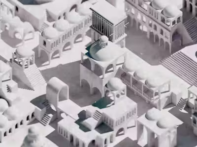 Isometric City - Motion Graphic