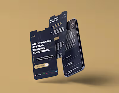 Crypto Trading Courses Landing Page