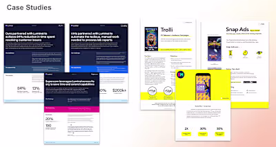 Case Study Creation for Brands and Startups