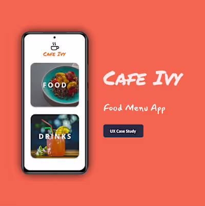 Elevating the restaurant experience with Cafe Ivy Food Menu App