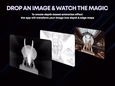 Just launched a different kind of WIX app: 3D Depth Effects ...