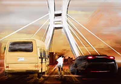 Hustle: An Artpiece Expressing Lagos