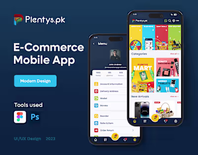 Plentys.pk | E-Commerce mobile app