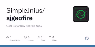 GitHub - SimpleJnius/sjgeofire: GeoFire for Kivy Android apps