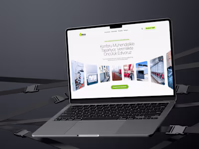 Professional Framer Website for Mechanical Engineering Firm