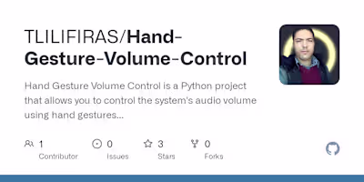 Hand Gesture Volume Control Using Computer Vision