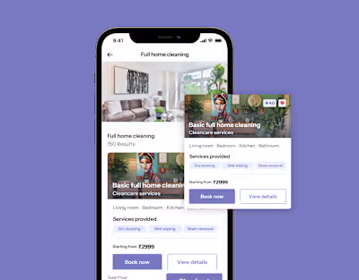Elevating user experience in home services-iOS