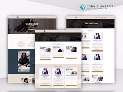 Triggered Academy — Custom Kajabi Platform Rebuild
