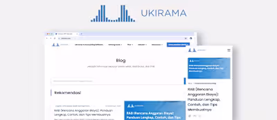 Ukirama Blog Redesign for Improved User Experience