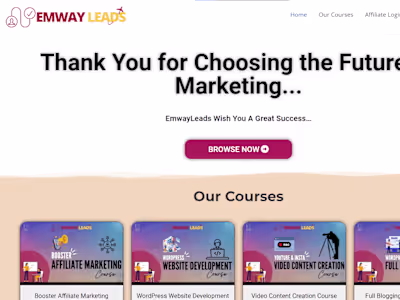 Course Teaching Website