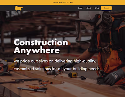 Construction Website