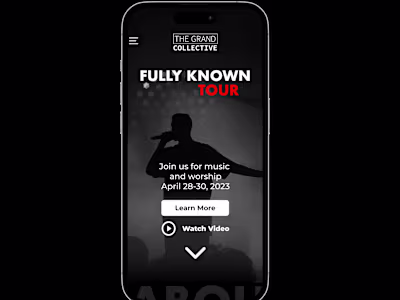 Responsive Event Website 