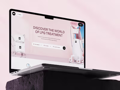 LPG – Beauty Services Booking Website.