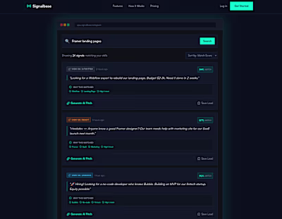 LeadContra — AI-Powered Lead Discovery for Freelancers Built...