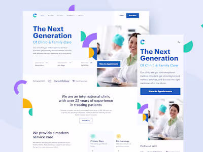 Clinically – Modern Healthcare & Clinic Web Design