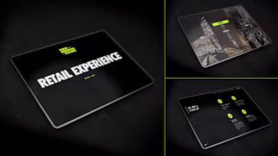 Lead Designer for Nike Retail Experience Group