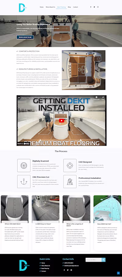 DEKit company webite