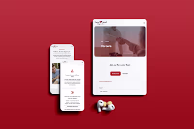 Heart 2 Heart Hospice Care Website