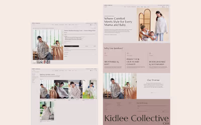 Kidlee Collective - Website Design