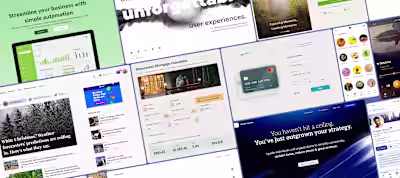 UI Design Portfolio in Figma