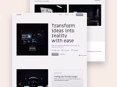 No-Code Agency Website | Runnovate