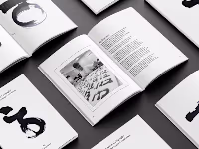 Print Design- Spirited Devanagari Letterforms