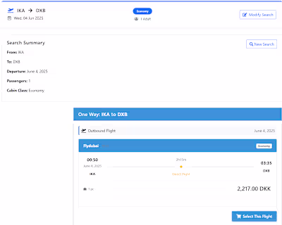 Flight Plugin for wordpress