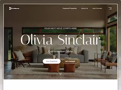 Ambience - Real Estate Template