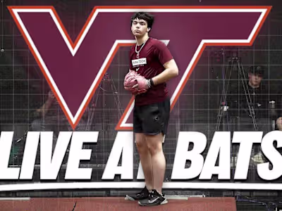 94 MPH High School Junior DOMINATES In Live ABs | Alex Hoffman