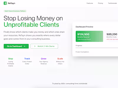  ReTayn - Multi-Tenant Consultant Management Platform