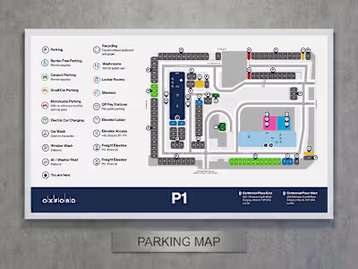 Canadian Commercial Building Maps Design