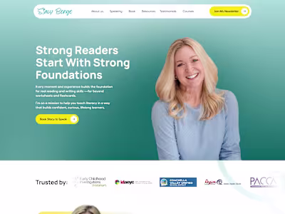 Website Design for Stacy Benge, M.S.